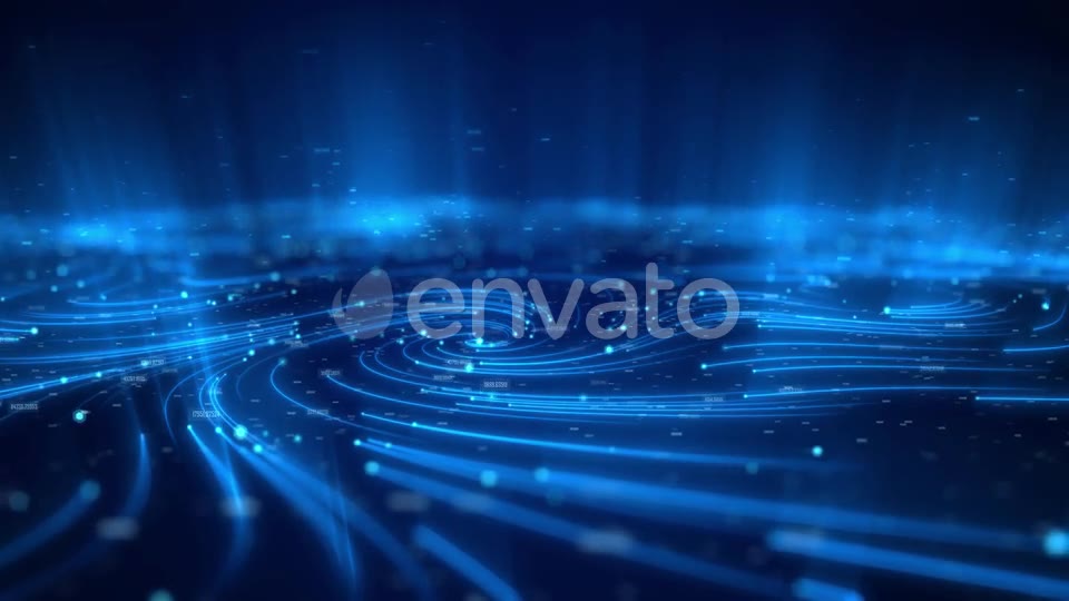 High Tech Data Lines Background 4K Videohive 23517122 Motion Graphics Image 2