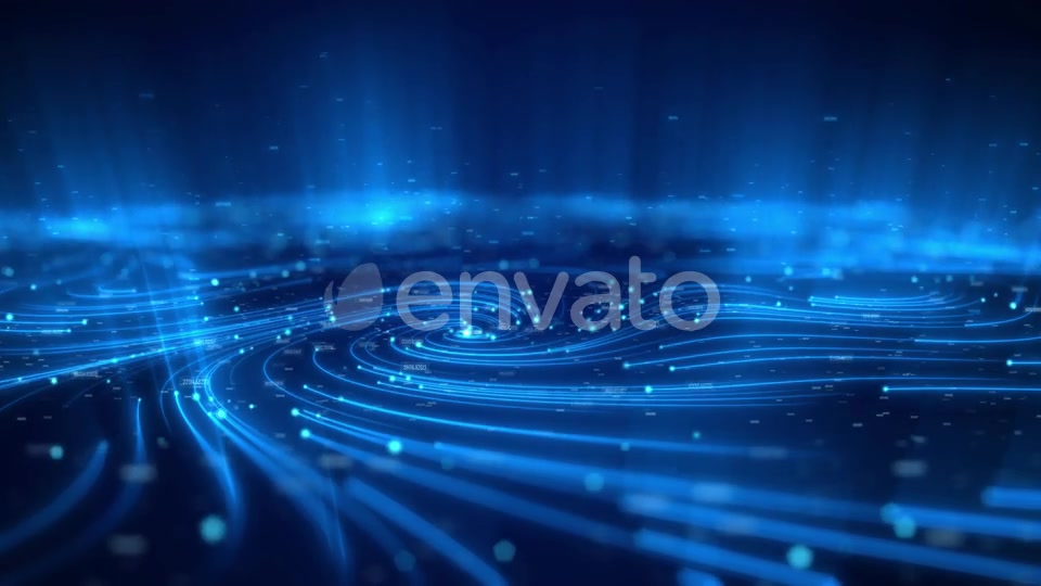 High Tech Data Lines Background 4K Videohive 23517122 Motion Graphics Image 4