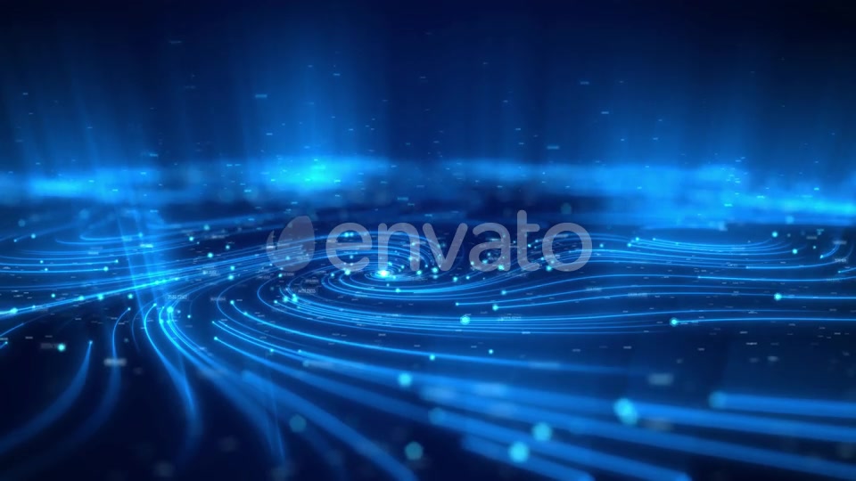 High Tech Data Lines Background 4K Videohive 23517122 Motion Graphics Image 6
