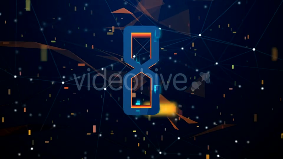 High Tech Digital Countdown (Golden Version) Videohive 21166653 Motion Graphics Image 3
