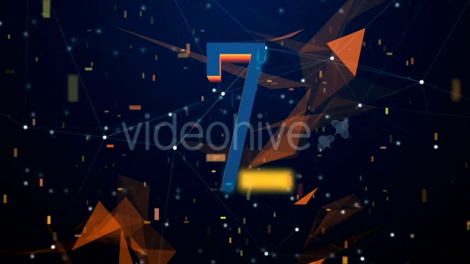 High Tech Digital Countdown (Golden Version) Videohive 21166653 Motion Graphics Image 4