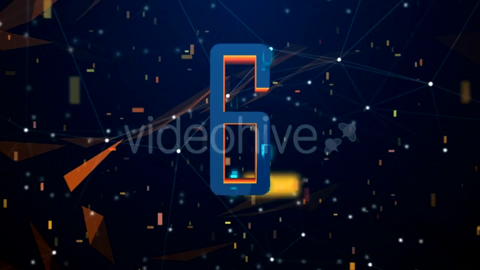 High Tech Digital Countdown (Golden Version) Videohive 21166653 Motion Graphics Image 5