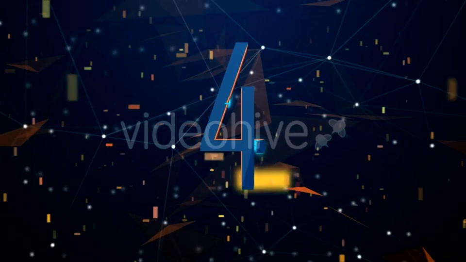 High Tech Digital Countdown (Golden Version) Videohive 21166653 Motion Graphics Image 7