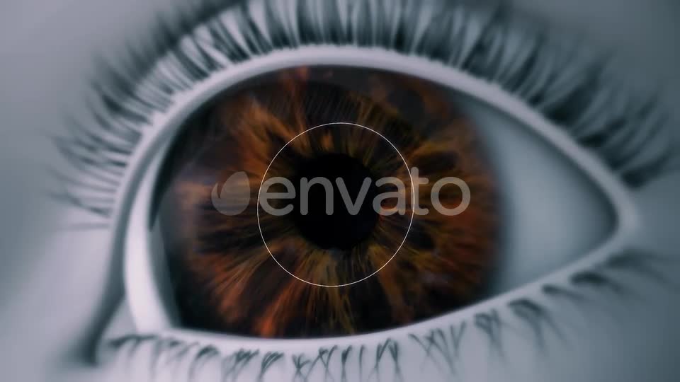 High Tech Eye Device (Smart Contact Lens) Videohive 22439220 Motion Graphics Image 1