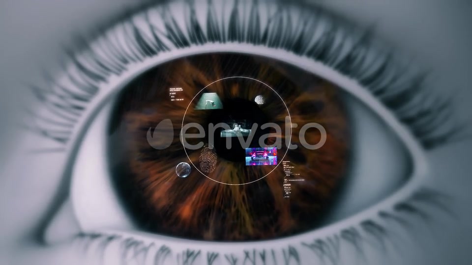 High Tech Eye Device (Smart Contact Lens) Videohive 22439220 Motion Graphics Image 10