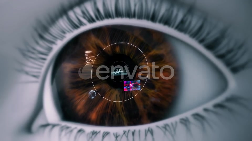 High Tech Eye Device (Smart Contact Lens) Videohive 22439220 Motion Graphics Image 4