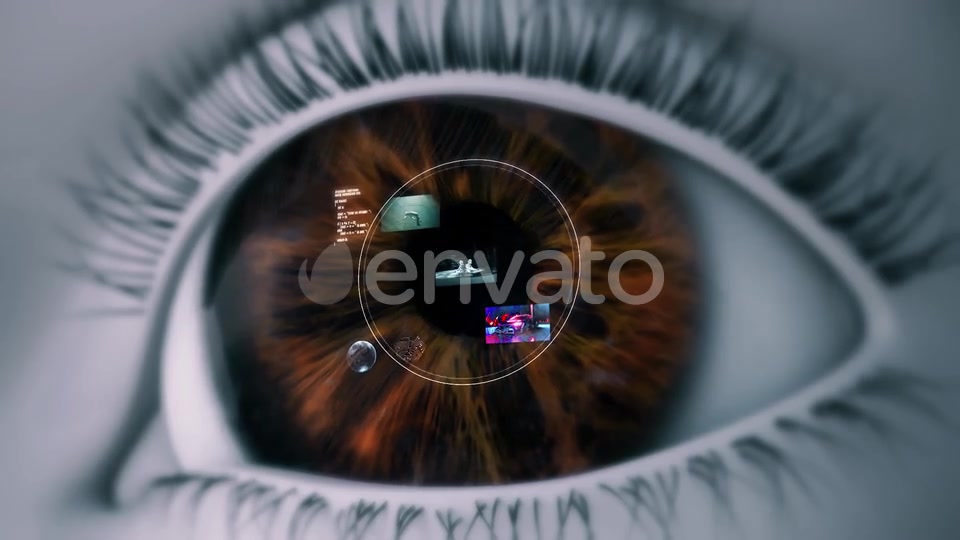 High Tech Eye Device (Smart Contact Lens) Videohive 22439220 Motion Graphics Image 5