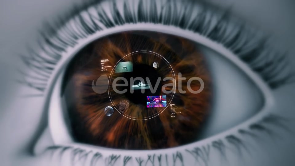 High Tech Eye Device (Smart Contact Lens) Videohive 22439220 Motion Graphics Image 6