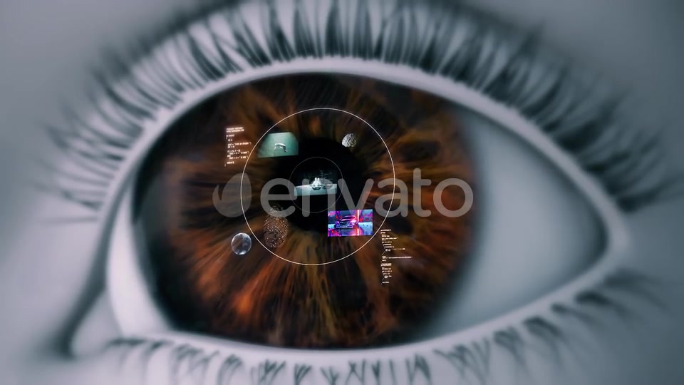 High Tech Eye Device (Smart Contact Lens) Videohive 22439220 Motion Graphics Image 8