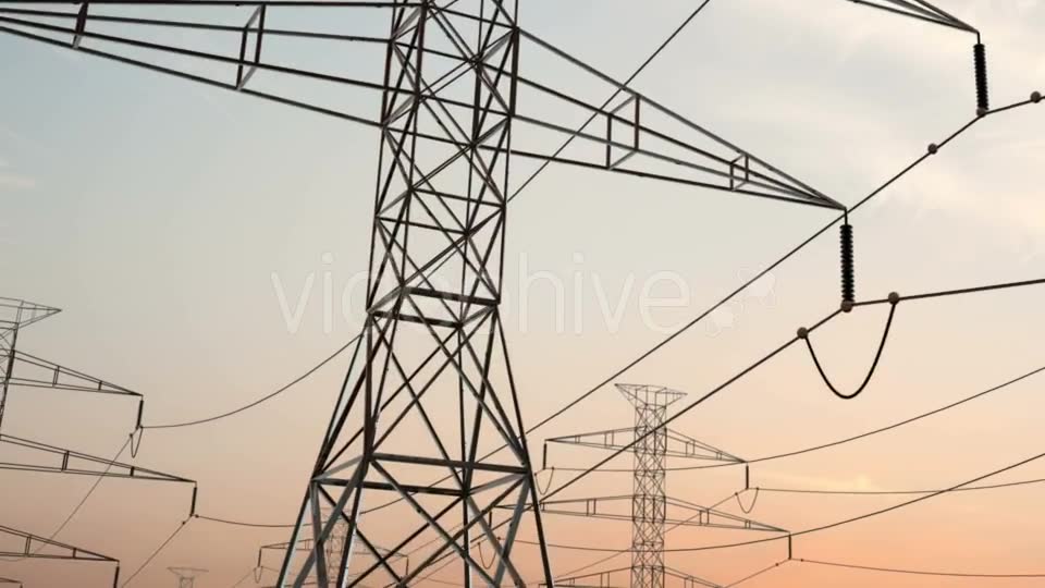 High Voltage Electricity Tower Videohive 21185508 Motion Graphics Image 2