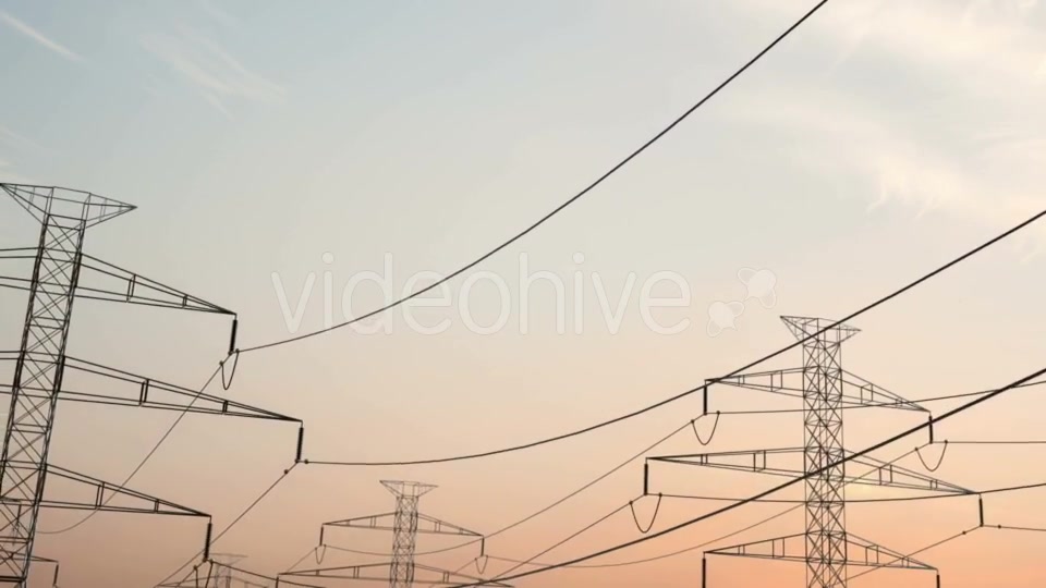High Voltage Electricity Tower Videohive 21185508 Motion Graphics Image 4