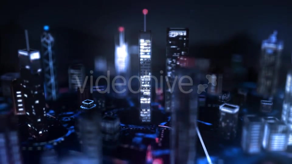 Highrise City Grid Videohive 21269276 Motion Graphics Image 2