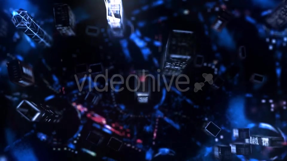 Highrise City Grid Videohive 21269276 Motion Graphics Image 3