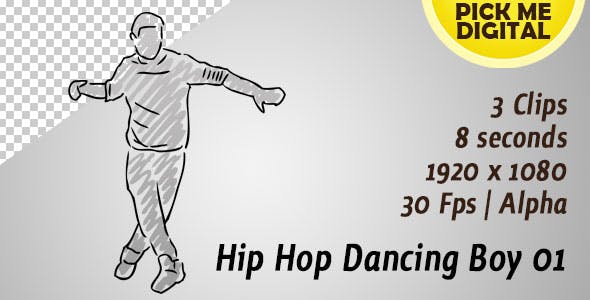 Hip Hop Dancing Boy 01 - Download 20233477 Videohive