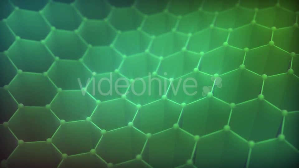 Hive Waves Background Green Videohive 17541989 Motion Graphics Image 2