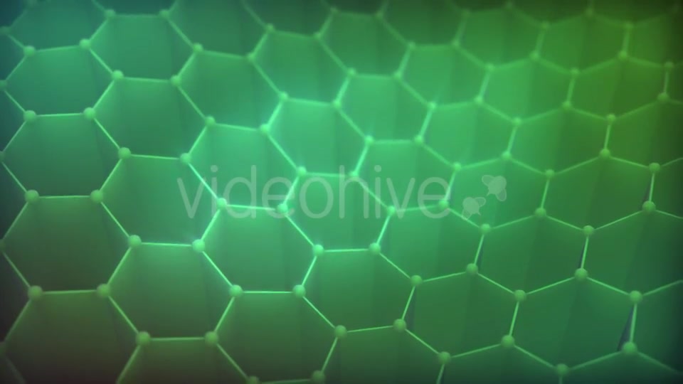 Hive Waves Background Green Videohive 17541989 Motion Graphics Image 3