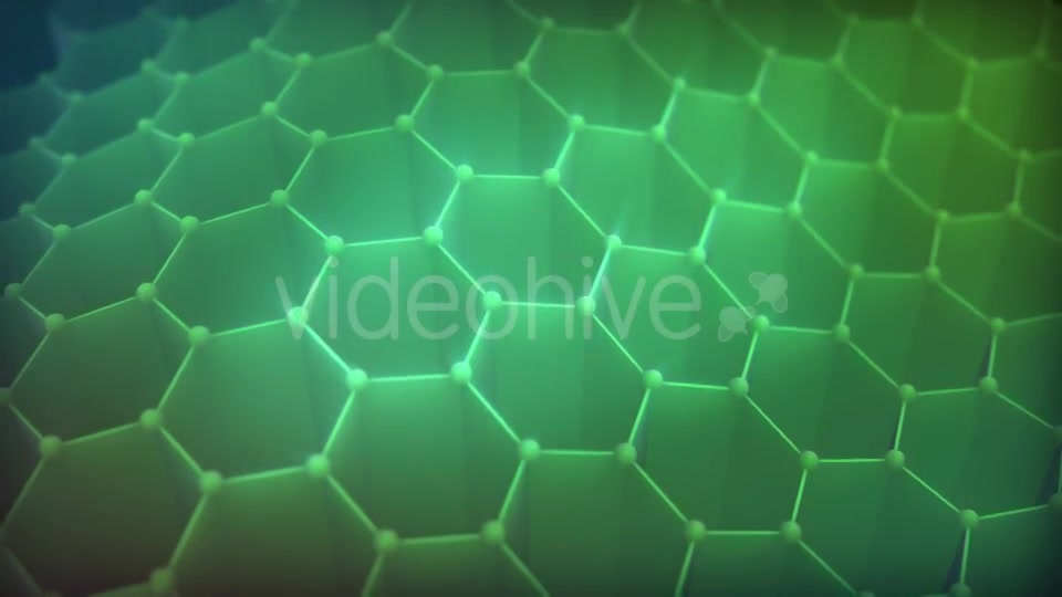 Hive Waves Background Green Videohive 17541989 Motion Graphics Image 4