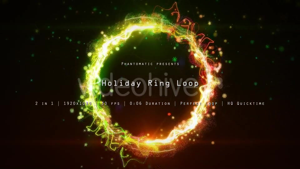 Holiday Ring 4 Videohive 19110441 Motion Graphics Image 5
