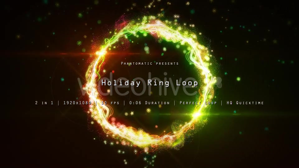 Holiday Ring 4 Videohive 19110441 Motion Graphics Image 6