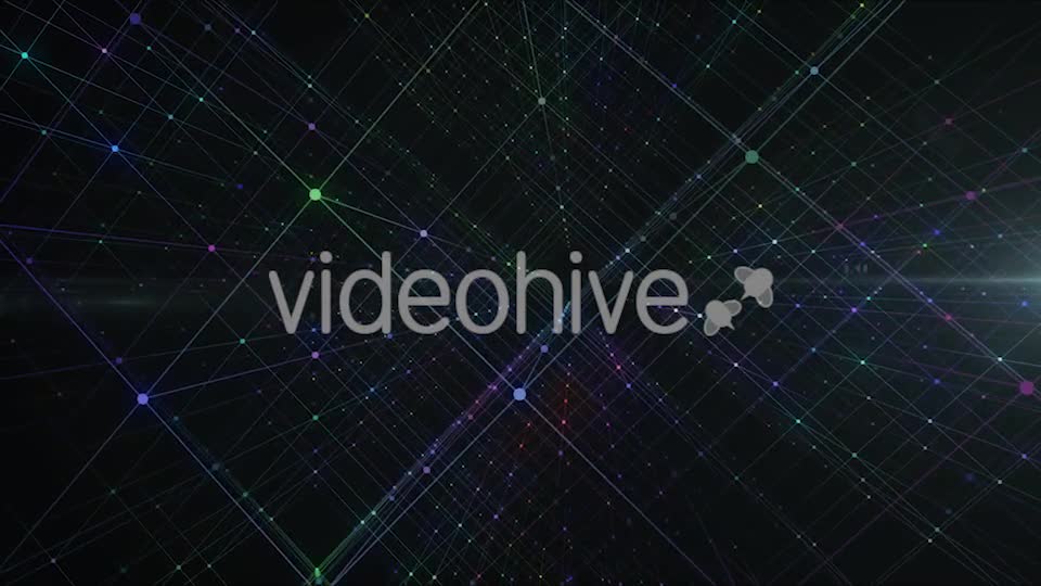 Hologram Network Background Videohive 21234437 Motion Graphics Image 1