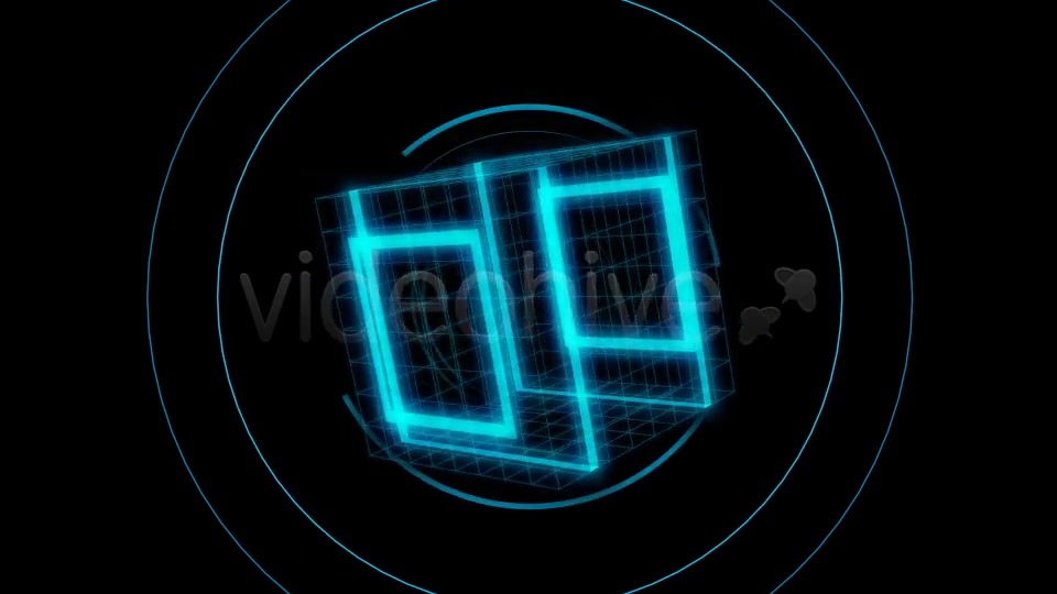 Hologram Pulse (4 Pack) Videohive 9911133 Motion Graphics Image 5