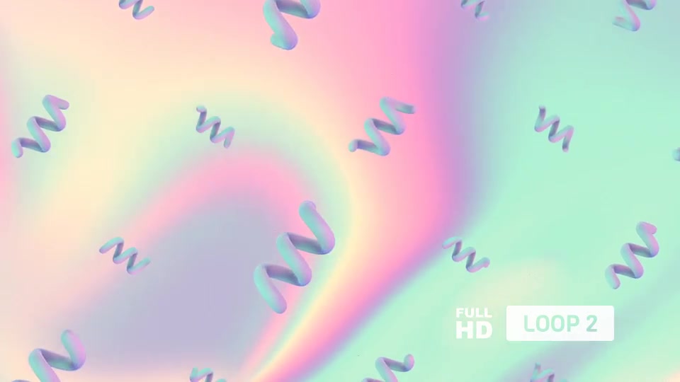 Hologram Wave Vj Loop Pack Videohive 23309699 Motion Graphics Image 3