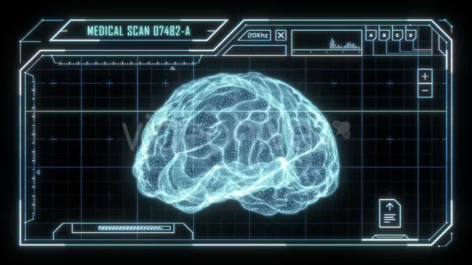 Holographic Brain Scan HUD Videohive 16347559 Motion Graphics Image 10