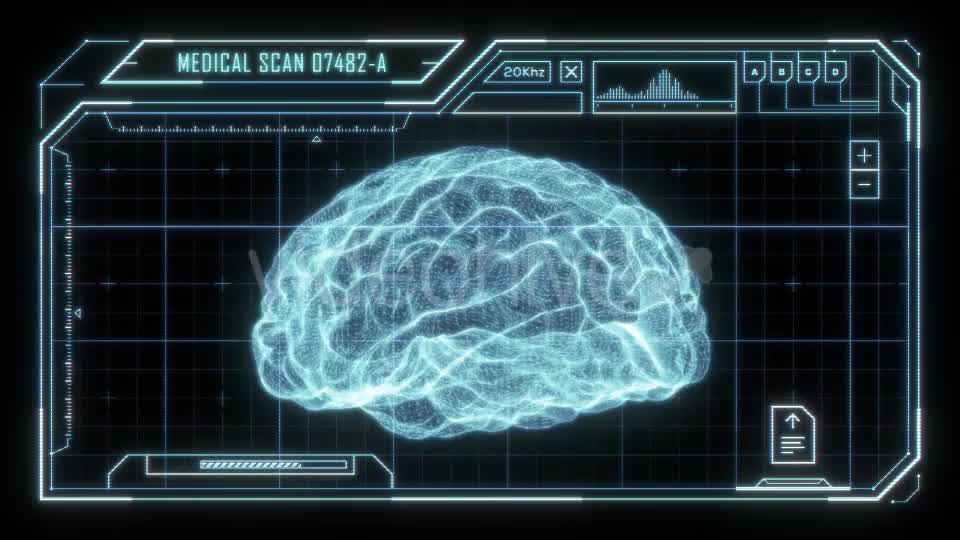 Holographic Brain Scan HUD Videohive 16347559 Motion Graphics Image 9