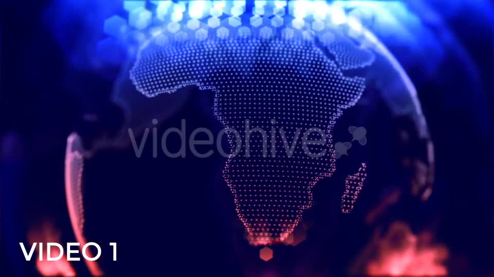 Holographic Earth Animation Pack Videohive 19418807 Motion Graphics Image 1