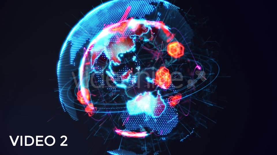 Holographic Earth Animation Pack Videohive 19418807 Motion Graphics Image 4