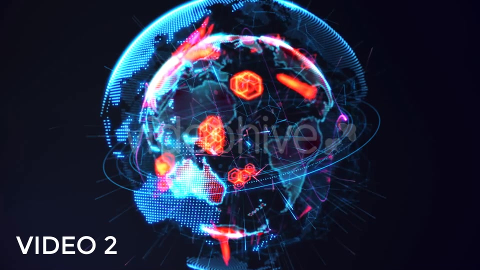 Holographic Earth Animation Pack Videohive 19418807 Motion Graphics Image 5