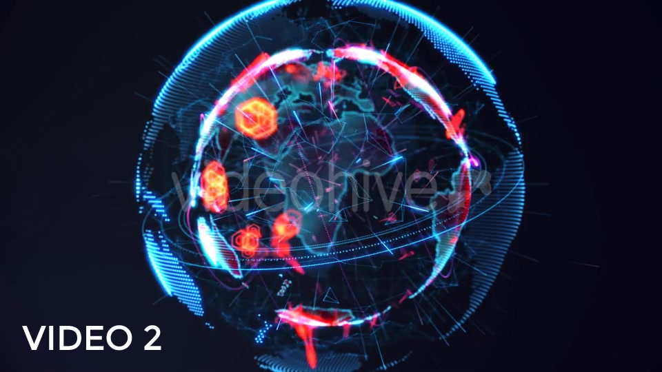 Holographic Earth Animation Pack Videohive 19418807 Motion Graphics Image 6