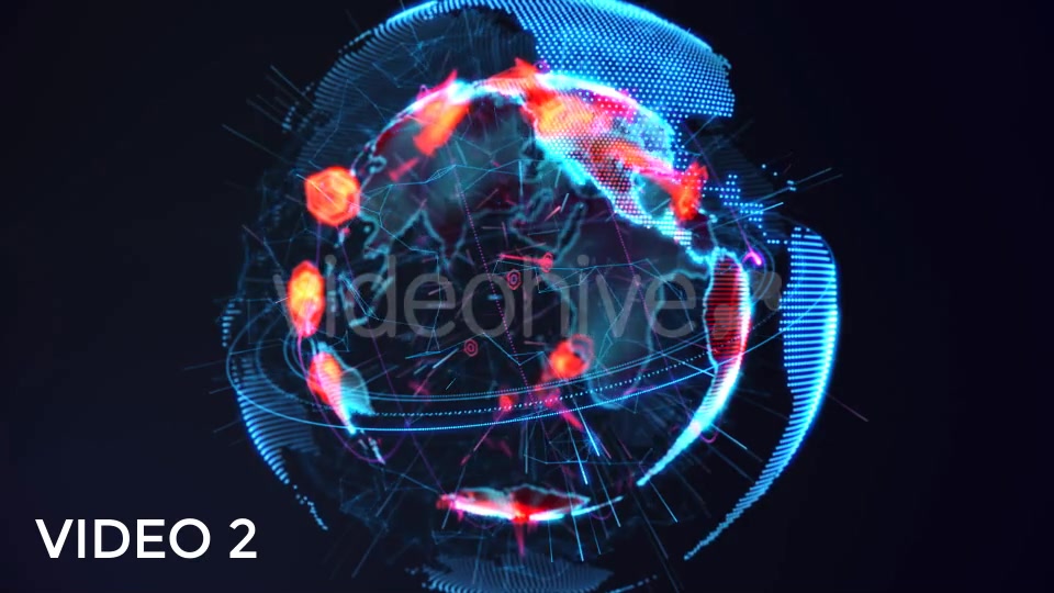 Holographic Earth Animation Pack Videohive 19418807 Motion Graphics Image 7