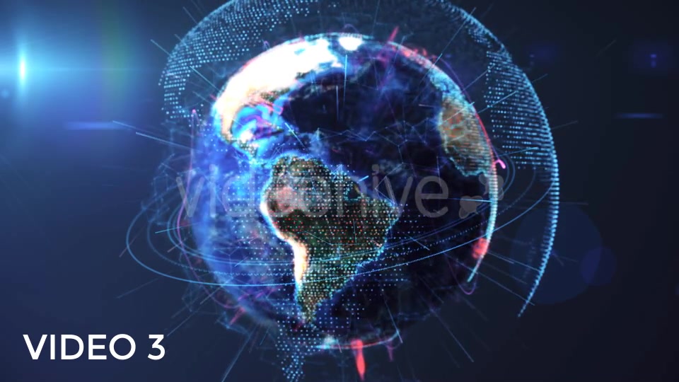 Holographic Earth Animation Pack Videohive 19418807 Motion Graphics Image 9