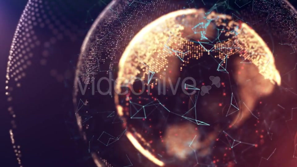 Holographic Earth Loop Rotation #3 Videohive 19423961 Motion Graphics Image 5