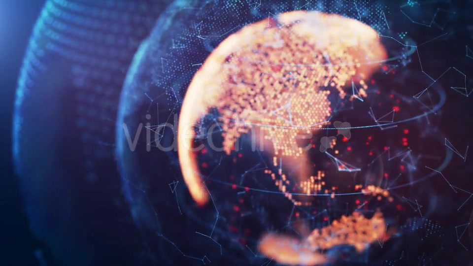 Holographic Earth Loop Rotation #4 Videohive 19423966 Motion Graphics Image 4