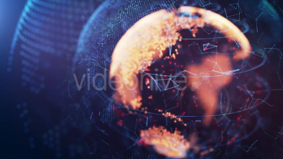 Holographic Earth Loop Rotation #4 Videohive 19423966 Motion Graphics Image 5