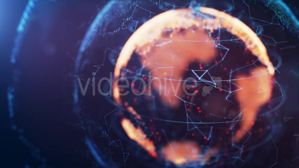 Holographic Earth Loop Rotation #4 Videohive 19423966 Motion Graphics Image 6
