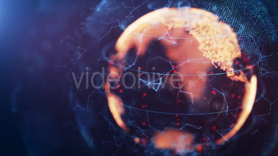 Holographic Earth Loop Rotation #4 Videohive 19423966 Motion Graphics Image 7