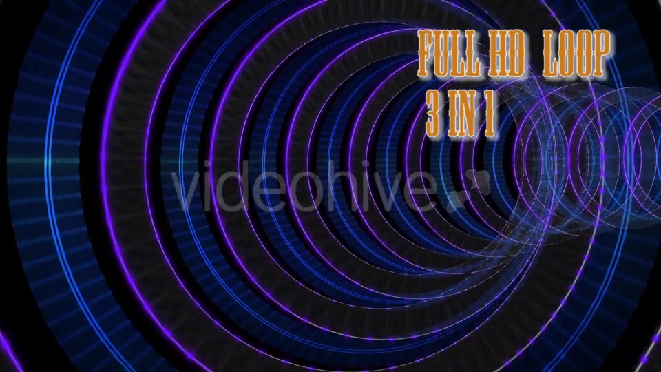 Holographic Illusion Tunnel Videohive 18302442 Motion Graphics Image 3