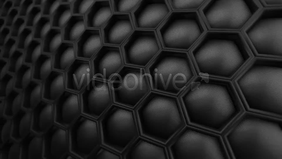 Honeycomb Hi Tech Carbon Motion Background Videohive 14174450 Motion Graphics Image 1