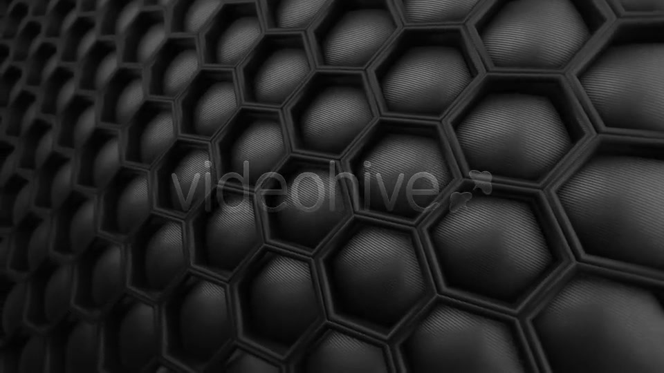 Honeycomb Hi Tech Carbon Motion Background Videohive 14174450 Motion Graphics Image 7