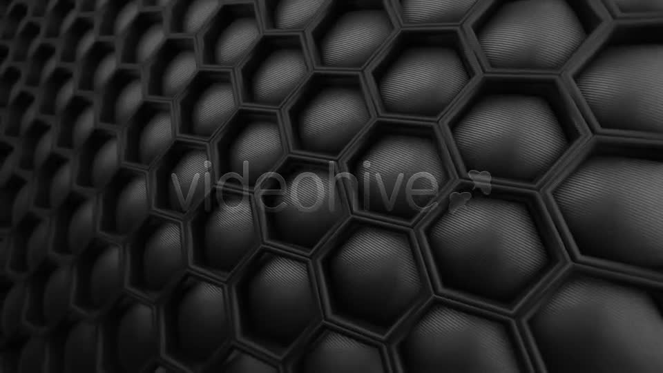 Honeycomb Hi Tech Carbon Motion Background Videohive 14174450 Motion Graphics Image 9