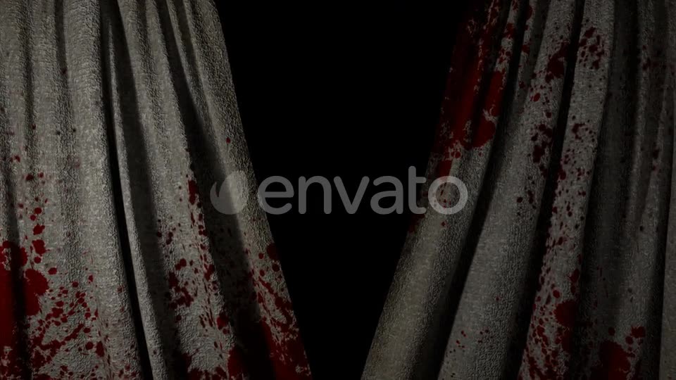 Horror Bloody Curtain Videohive 24161464 Motion Graphics Image 2