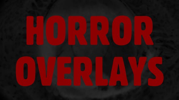 Horror Film Overlays Pack. - Download 17718361 Videohive