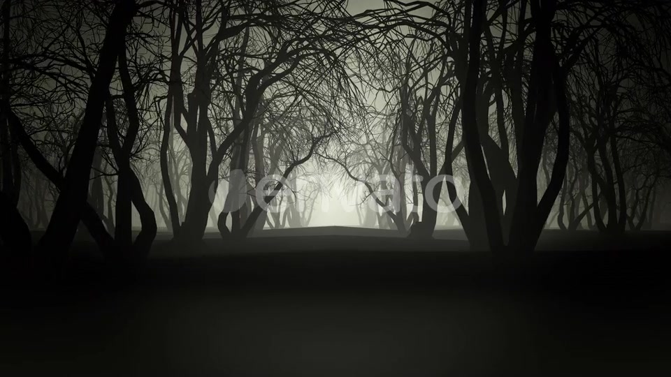 Horror Forest 4k Videohive 24789556 Motion Graphics Image 3
