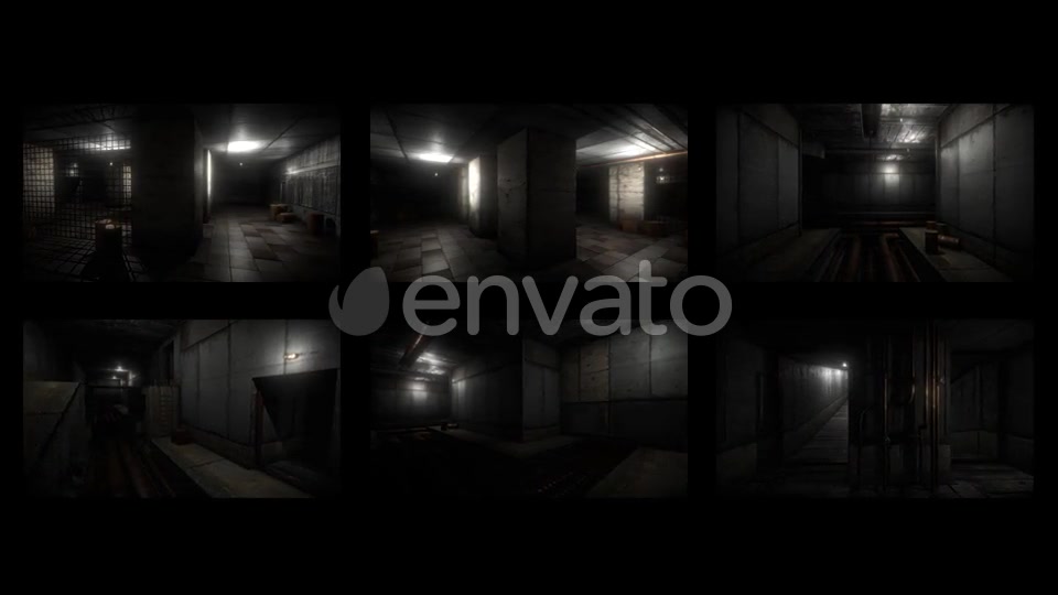 Horror Tunnels and Sewer Pack 4K (Pack of 6) Videohive 24763431 Motion Graphics Image 11