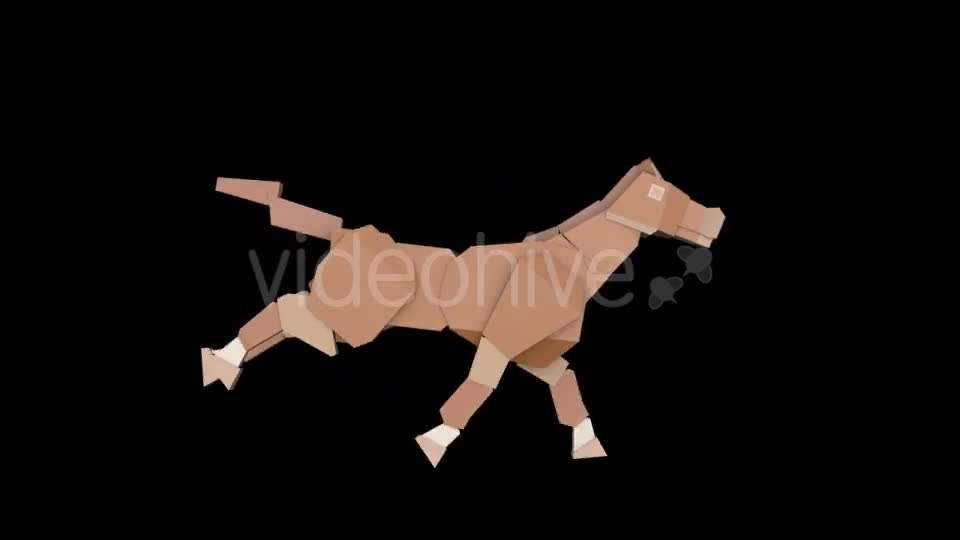 Horse Toy Run Animation Videohive 21046112 Motion Graphics Image 1