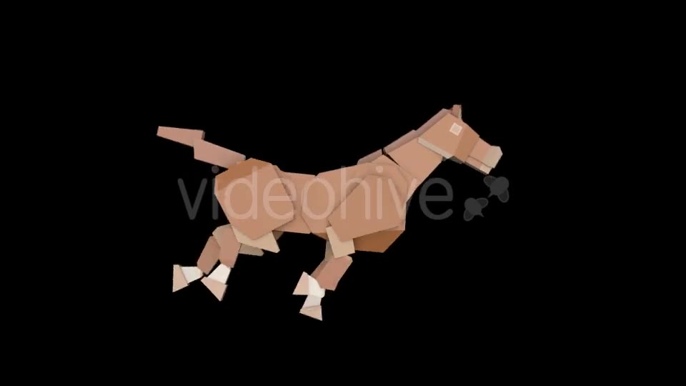 Horse Toy Run Animation Videohive 21046112 Motion Graphics Image 2