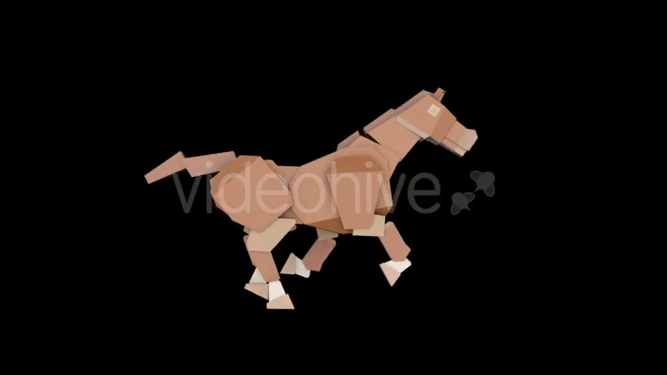Horse Toy Run Animation Videohive 21046112 Motion Graphics Image 3